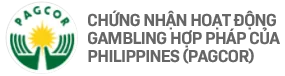 Chứng nhận hoạt động hợp pháp ngành gambling philippine PAGCOR