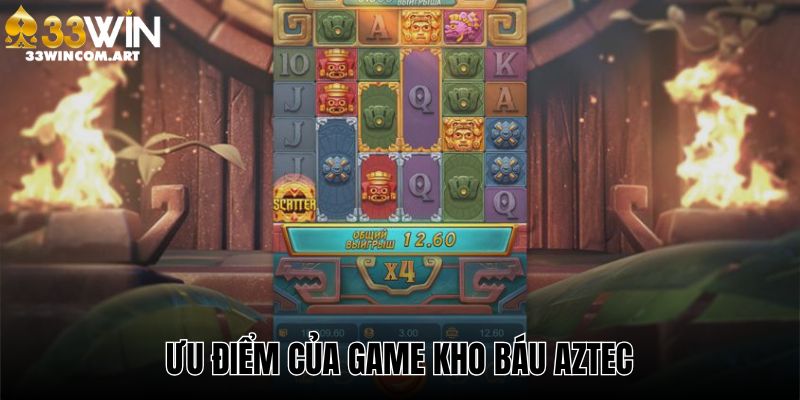 Mỗi vòng quay trong kho báu AZtec đều đem đến sự kịch tính